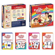 Jogo de aprendizagem The Fidget Game Kindergarten com 500 cartas Jogo de aprendizagem The Fidget Game Kindergarten com 500 cartas