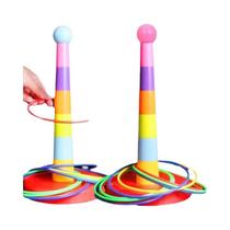 Jogo De Argolas Para Crianças, Brinquedos Empilháveis Para Festa Em Família, Presente De Jogo De Argolas Para Crianças, Brinquedos Empilháveis Para Festa Em Família, Presente De