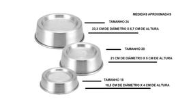 Jogo De Assadeira Forma Redonda Para Bolo Ballerine Vulcão Piscina Pool Fondue N 1, 2 E 3