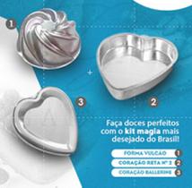 Jogo de Assadeiras Decorada, Forma de Bolo Ballerine, Bolo Picina, Bolo Coração Jogo de Assadeiras Decorada, Forma de Bolo Ballerine, Bolo Picina, Bolo Coração