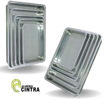 Jogo de assadeiras formas retangular tabuleiro quadrada pintada color 5 pçs Jogo de assadeiras formas retangular tabuleiro quadrada pintada color 5 pçs