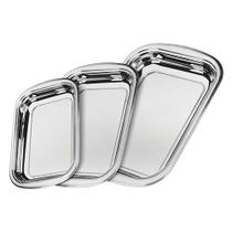 Jogo De Assadeiras Inox 3 Peças Cosmos Tramontina 64310/400 Jogo De Assadeiras Inox 3 Peças Cosmos Tramontina 64310/400