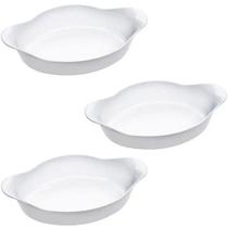 Jogo De Assadeiras Opaline Marinex Nadir Kit 3 Unidades