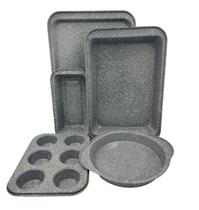 Jogo De Assadeiras Oster 5 Peças Cup Cake Biscoto Antiaderente Aço Carbono Dartmore Jogo De Assadeiras Oster 5 Peças Cup Cake Biscoto Antiaderente Aço Carbono Dartmore