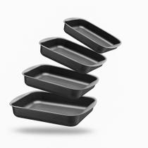 Jogo de assadeiras tramontina antiaderente retangular funda forma de bolo