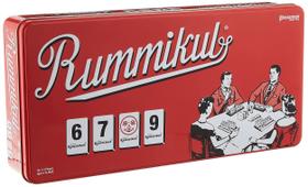 Jogo de Azulejos de Rummy Original em Lata Retrô - Vermelho, 5/ da Pressman