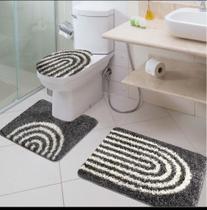 Jogo de banheiro antiderrapante Jogo de banheiro antiderrapante