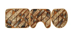 Jogo de Banheiro Royal Luxury Mancy Kit com 3 Pecas