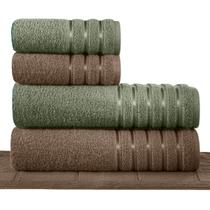 Jogo de Banho 100% Algodão Banhão 5 peças Teka Comfort Jogo de Banho 100% Algodão Banhão 5 peças Teka Comfort