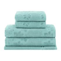 Jogo De Banho 100 Algodão Fibra Longa 5 Peças Lollipop - Buddemeyer