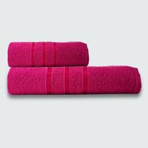 Jogo De Banho 2 Peças Coleção Verona Luxo Beka 100% Algodão Rosa Jogo De Banho 2 Peças Coleção Verona Luxo Beka 100% Algodão Rosa