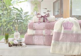 Jogo de Banho 5 Peças Gigante Luxo Nobre Confort Jogo de Banho 5 Peças Gigante Luxo Nobre Confort