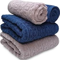 Jogo de Banho Atlântica Cosmopolitan Aveludada 100% Algodão Fio Penteado Jacquard Toalha Macia Grossa Jogo de Banho Atlântica Cosmopolitan Aveludada 100% Algodão Fio Penteado Jacquard Toalha Macia Grossa