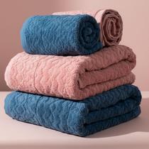 Jogo de Banho Atlântica Fly Lutex Aveludada 100% Algodão Fio Penteado Jacquard Toalha Macia Grossa Cor:Rosa 30166/2907