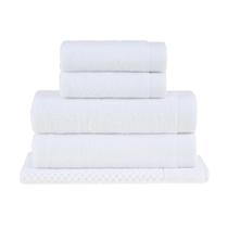 Jogo de Banho Buddemeyer 05 Peças Dual Air Cotton 100% Algodão - Dual Air Branco 1011 Jogo de Banho Buddemeyer 05 Peças Dual Air Cotton 100% Algodão - Dual Air Branco 1011