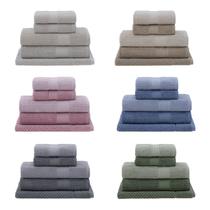 Jogo de Banho Buddemeyer 5 Pçs Canelado Fio Penteado 100%Alg