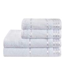 Jogo de Banho Confoto Maciez Felpuda Alta Absorção 4 Peças