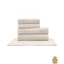 Jogo De Banho Gigante 05 Peças Algodão Egípcio Luisa