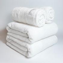 Jogo De Banho Gigante Buddemeyer Amare Extra Soft 100% Algodão Toalha Banhão Alta Absorção Macia Grande 4 Peças