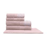 Jogo De Banho Gigante Buettner 5 Pçs Algodão Egípcio Nadine