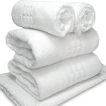 Jogo de Banho Gigante Hotel Toronto Teka Profiline 500g/m2 Hotelaria Pousada Profissional - 5 Peças