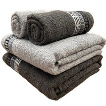 Jogo de Banho Karsten 4 peças Softmax Jacquard Macio Textura