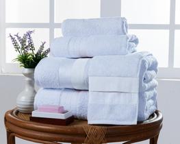 Jogo De Banho Laísa 100% Algodão Egípcio Macio - 5 Peças