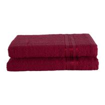 Jogo de Banho Liso Felpudo 2 Peças para Praia Piscina Linea