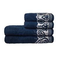 Jogo de banho Marrocos 04 peças desenho arasbesco