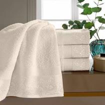 Jogo de Banho Toalha Melody Renda Naira Buettner 5Pçs