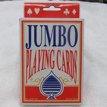 Jogo De Baralho - Jumbo - Carta Super Grande 12,20 x 9cm