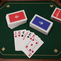 Jogo De Baralho Tradicional 54 Cartas Vermelho Azul Kit 4pçs Jogo De Baralho Tradicional 54 Cartas Vermelho Azul Kit 4pçs