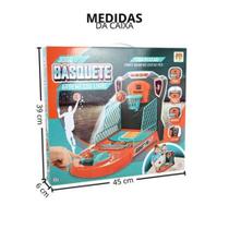 Jogo de Basquete Arremesso Livre com Placar Eletrônico DM Toys DMT6806