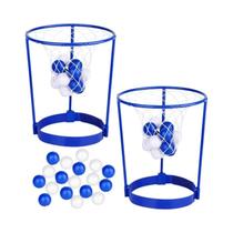 Jogo De Basquete Com Arco Ajustável 2 Pacotes Com 20 Bolas Para Crianças E Adultos Brinquedo De