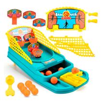 Jogo de Basquete com Lançador, Tabela e Cestas Lotus Jogo de Basquete com Lançador, Tabela e Cestas Lotus