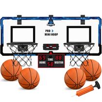 Jogo de basquete HYES 2 Player com placar para crianças e adultos