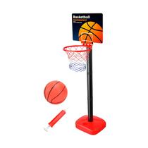 Jogo De Basquete Infantil Mini Cesta 110 cm Portatil Com Acessorios Bola e Bomba - Art Brink