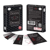 Jogo de Beber Para Casais - Desejos e Drinks Divertido e Interativo