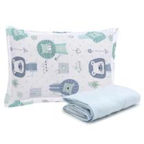 Jogo De Berço 2 Pçs Fio Penteado Sofisticata Premium Branco Jogo De Berço 2 Pçs Fio Penteado Sofisticata Premium Branco