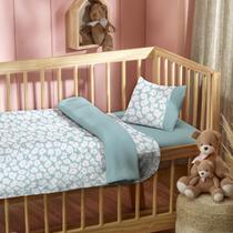 Jogo De Berço 2 Peças Baby Ninar Chuva Das Flores