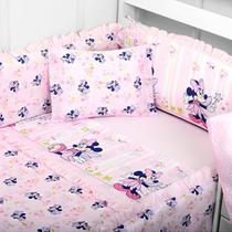 Jogo de Berço 2 Peças Minasrey Mickey e Minnie