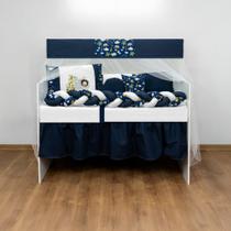 Jogo De Berço Americano Kit 12 Peças Completo 100 Algodão