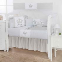 JOGO DE BERÇO bebê KIT COMPLETO 12 PÇS COM PROTETOR SAIA E MOSQUITEIRO JOGO DE BERÇO bebê KIT COMPLETO 12 PÇS COM PROTETOR SAIA E MOSQUITEIRO