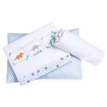 Jogo de berço bordados americano