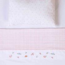 Jogo de berco bordados papi tamanho americano contem 03 pecas 4933