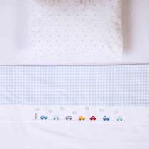 Jogo de berco bordados papi tamanho americano contem 03 pecas 4933