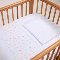 Jogo de berco estampado papi baby tam americano 03 pecas 4673185 papi