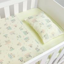 Jogo de Berço Papi 3 Peças Algodão Americano Urso Polar