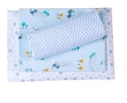 Jogo de berço tamanho americano estampado 3 peças