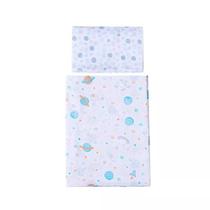 jogo de berço tamanho padrao 2 peças azul astro jogo de berço tamanho padrao 2 peças azul astro